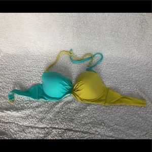 Victoria’s Secret Color Block Bikini Top
